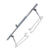 Schott Eye Speculum, Fenestrated Wire Blade, Round Pole Rotatable Adjustment, 12mm Wide Blades, For Children 
