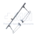 Schott Eye Speculum, Solid Wire Blade, Round Pole Rotatable Adjustment, 14mm Wide Blades, For Adults - M15-921