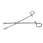 Schroeder Vulsellum Forceps, Straight, 2 x 2 Teeth, Overall Length 9-1/2" (240mm) 