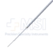 Schuknecht Suction Tube, 22ga, Thumb Plate Cutoff (Bypass), Working Length 3" (78mm), Overall Length 4.8" (120mm) - 114-2709-41