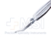 Scleral Plug Forceps, Small Cup Shape In The Inside Of Jaw, Cross Action Design, Wide Serrated Handle, Overall Length 4-1/8" (105mm) - 132219-2157