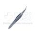 Scleral Plug Forceps, Small Cup Shape In The Inside Of Jaw, Cross Action Design, Wide Serrated Handle, Overall Length 4-1/8" (105mm) - 132219-2157