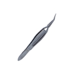 Scleral Plug Forceps, Small Cup Shape In The Inside Of Jaw, Cross Action Design, Wide Serrated Handle, Overall Length 4-1/8" (105mm) 