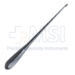 Scoville Curette, Straight, 4mm x 10mm Oval Cup, Hollow Bruns Handle, Overall Length 10" (254mm) - D9574