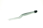 Scoville-Greenwood Bayonet Bipolar Forceps, 1.5mm Tip, 10mm High Polish Area, Overall Length 7-3/4" (197mm) 