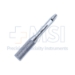 Searcy Chalazion Trephine, With Blade Guard, Resharpenable 2.5mm Blade, Double Windows, Round Knurled Handle, Polished Finish, Overall Length 2" (52mm) - 5-3814