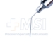 Seeley Hydrodissection Cannula, 27ga, Angled, Excluding Hub Overall Length 3/4" (20mm) - 11-8-6167-27