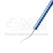 Combo Seibel Style Chopper, Titanium, Double Ended, Angled, 25mm Working Length Connor Wand Style Ball Manipulator, 45 Degrees Angled Shaft, 10mm Bend To Tip, Working Length 21mm Overall Length 5-1/2" (141mm) - EP-73A