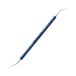 Combo Seibel Style Chopper, Titanium, Double Ended, Angled, 25mm Working Length Connor Wand Style Ball Manipulator, 45 Degrees Angled Shaft, 10mm Bend To Tip, Working Length 21mm Overall Length 5-1/2" (141mm) 