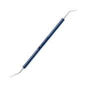 Combo Seibel Style Chopper, Titanium, Double Ended, Angled, 25mm Working Length Connor Wand Style Ball Manipulator, 45 Degrees Angled Shaft, 10mm Bend To Tip, Working Length 21mm Overall Length 5-1/2" (141mm) 