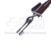 Self-Retaining Retractor, Delicate, 4 x 4 Blunt Prongs, 3mm x 8mm, Adjustable Finger Twist Screw For Spread, Overall Length 4" (102mm) - E2418