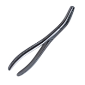 Semb Bone Holing Forceps, Curved Sideways, 8mm Wide Jaw, Deep Teeth, Without Ratchet, Overall Length 7-1/2" (190mm) 
