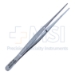 Semkin Tissue Forceps, 1 x 2 Teeth, Overall Length 5" (127mm) - 25-10125