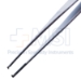 Semkin Micro Forceps, TC, 1 x 2 Teeth, Overall Length 7" - 620890WL