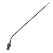 Septum Needle, Straight Shaft, Angled At Hub, Reinforced Shaft 