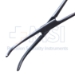 Shallcross Cystic Duct Forceps, Fully Curved, Serrated Jaws, Overall Length 8" (203mm) - 1921-21621BX