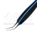 Sheets-McPherson Tying Forceps, Titanium, 45 Degrees Angled Shafts, 10.5mm Tying Platform, 1mm Of Tip Crisscross Serrated, Serrated Handle, Dull Finish, Overall Length 3-1/2" (90mm) - 5-2918-T