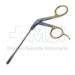 Ostrum Antrum Punch, Sidebiting, Left, Adult, 3mm X 7mm Bite, Ring Handle, Working Length 3-7/8" (100mm), Overall Length 7" (178mm) - 114-3907-SL