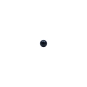 Silicone Eye Sphere, Black, 12mm 
