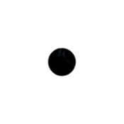 Silicone Eye Sphere, Black, 19mm 