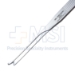 Silver Osteotome, Left, Single Guard, Overall Length 7" (178mm) - E8104