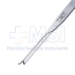 Silver Osteotome, Straight, Single Guard, Overall Length 7" (178mm) - E8100