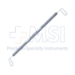 Simcoe Nucleus Loop, Double Ended, 13mm Long x 4mm Wide Serrated Loops, Round Knurled Handle, Overall Length 4-1/2" (115mm) - 11-4-5241