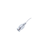 Simcoe Posterior Capsule Scrubber, 23ga, Polished Finish, Curved Shaft, Reverse Aperture, Overall Length 1-1/8" (30mm) E4969 R,1139E,E4969 R