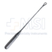 Sims Curette, Size 3, Sharp, Malleable Shaft, Overall Length 11" (280mm) - F5355