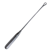 Sims Curette, Size 3, Sharp, Malleable Shaft, Overall Length 11" (280mm) 