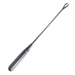 Sims Curette, Size 4, Sharp, Malleable Shaft, Overall Length 11" (280mm) 