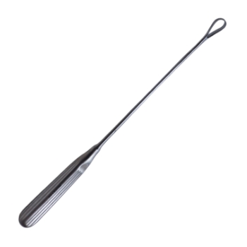 Sims Curette, Size 5, Sharp, Malleable Shaft, Overall Length 11" (280mm) 