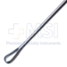 Sims Uterine Curette, Size 3, Sharp, Malleable Shaft, Overall Length 11" (279mm) - 712-2711-003BX