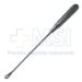 Sims Uterine Curette, Size 3, Sharp, Malleable Shaft, Overall Length 11" (279mm) - 712-2711-003BX