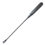 Sims Uterine Curette, Size 3, Sharp, Malleable Shaft, Overall Length 11" (279mm) 