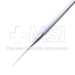 Sinskey Hook, Straight, Blunt 0.2mm Tip, 18mm Straight Shaft, Round Knurled Handle, With Guard, Overall Length 4-1/2" (115mm) - 11-4-6343