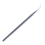 Sinskey Hook, Angled, 0.2mm, Round Knurled Handle, Overall Length 4-1/2" (115mm) 1623447,11/4/6344,K3-5233,08-04220