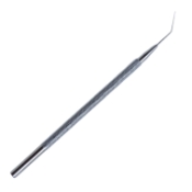 Sinskey Hook, Angled, 0.2mm, Round Knurled Handle, Overall Length 4-1/2" (115mm) 1623447,11/4/6344,K3-5233,08-04220