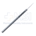 Sinskey Hook, Curved Shaft, Modified, 0.2mm Hook, Serrated Flat Handle, Polished Finish, Overall Length 4-3/4" (120mm) - 5-1656-M