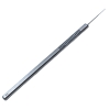Sinskey Iris IOL Hook, Straight Shaft, 0.2mm Hook, Serrated Flat Handle, Overall Length 4-3/4" (121mm) K3-5220,E0545,9265E,K3-5220,E0545