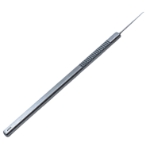 Sinskey Iris IOL Hook, Straight Shaft, 0.2mm Hook, Serrated Flat Handle, Overall Length 4-3/4" (121mm) K3-5220,E0545,9265E,K3-5220,E0545