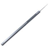 Sinskey Iris IOL Hook, Straight Shaft, 0.2mm Hook, Serrated Flat Handle, Overall Length 4-3/4" (121mm) K3-5220,E0545,9265E,K3-5220,E0545