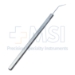 Sinskey Iris IOL Hook, Angled, 0.2mm Hook, Serrated Flat Handle, Overall Length 4-5/8" (117mm) - 5-1656-A