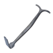 Smillie Retractor, Angled Blade, 19mm x 30mm Blade, T Handle, Overall Length 5-1/2" (140mm) 