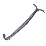 Smillie Retractor, Full Curved Down Blade, 13mm x 18mm Blade, T Handle, Overall Length 5-1/2" (140mm) 