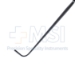 Smith Expressor Hook, Curved 11.5mm Hook, Serrated Flat Handle, Polished Finish, Overall Length 5-7/8" (150mm) - 5-1715