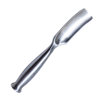 Smith-Peterson Gouge, Curved, 1-1/4" (32mm) Wide Head, Overall Length 8" (200mm) 
