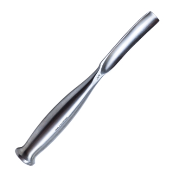 Smith-Peterson Gouge, Curved, 5/8" (16mm) Wide Head, Overall Length 8" (200mm) 