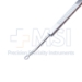 Spaide Pediatric Scleral Depressor, Curved Tip, Serrated Surface, Tip Of Foot Used For Depressing Sclera, Serrated Flat Handle, Polished Finish, Overall Length 5" (127mm) - 5-6223