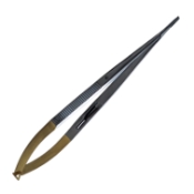 Spencer Needle Holder, TC, Delicate, Smooth, With Lock, Overall Length 7" (180mm) 